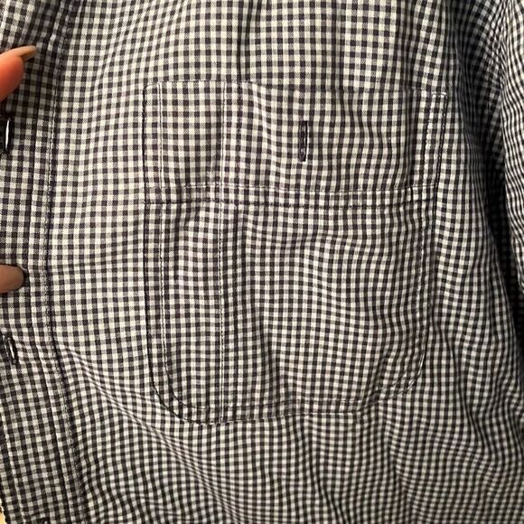 Wrangler Men's Rugged Wear - Pin Patterned Short Sleeve Button Down - Picture 3 of 8